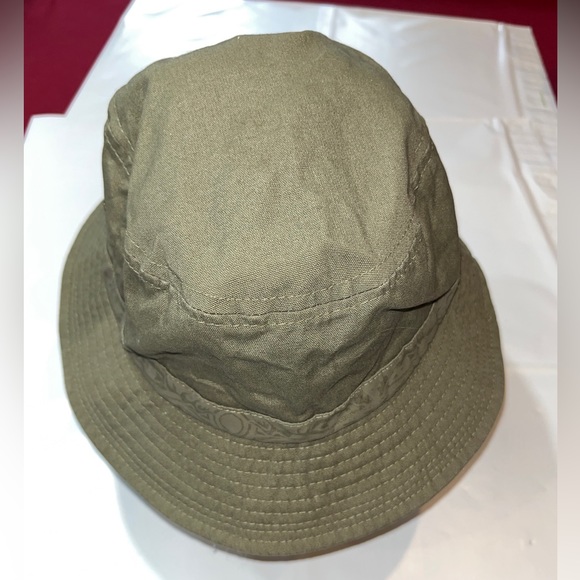 DPC army GREEN Canvas HAT L FLOPPY Sun CAP Beach Cotton Vented DORFMAN PACIFIC L - Picture 16 of 16